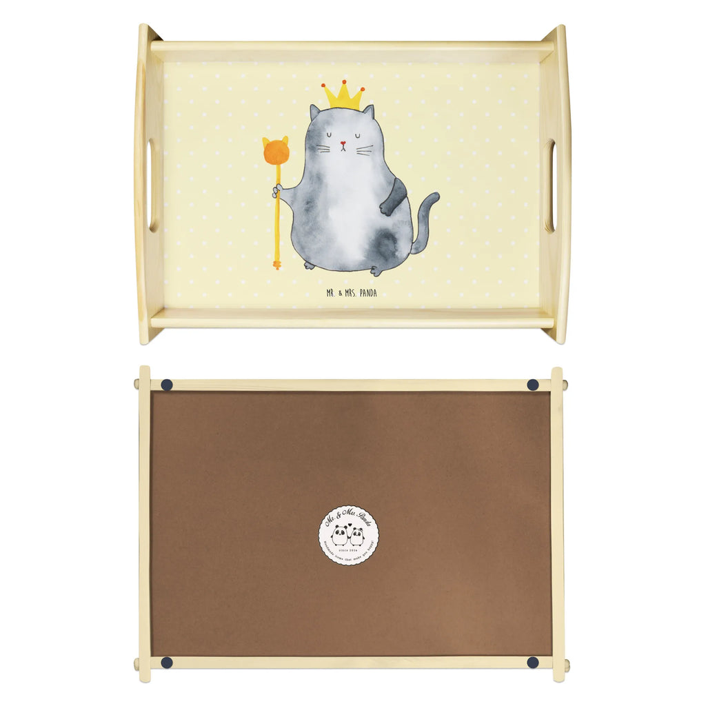 Serviertablett Katze König Dekotablett, Serviertablett, Küchentablett, Holztablett, Frühstückstablett, Tablett, Katze, Katzenmotiv, Katzenfan, Katzendeko, Katzenfreund, Katzenliebhaber, Katzenprodukte, Katzenartikel, Katzenaccessoires, Katzensouvenirs, Katzenliebhaberprodukte, Katzenmotive, Kater, Haustier, Mietze, Katzenhalter, erste eigenen Wohnung, Wohnung, Katzenbesitzerin, Mietzhaus, Familie, Umzug, Queen, Katzen, Einzug, Königin, König, Cats, Cat