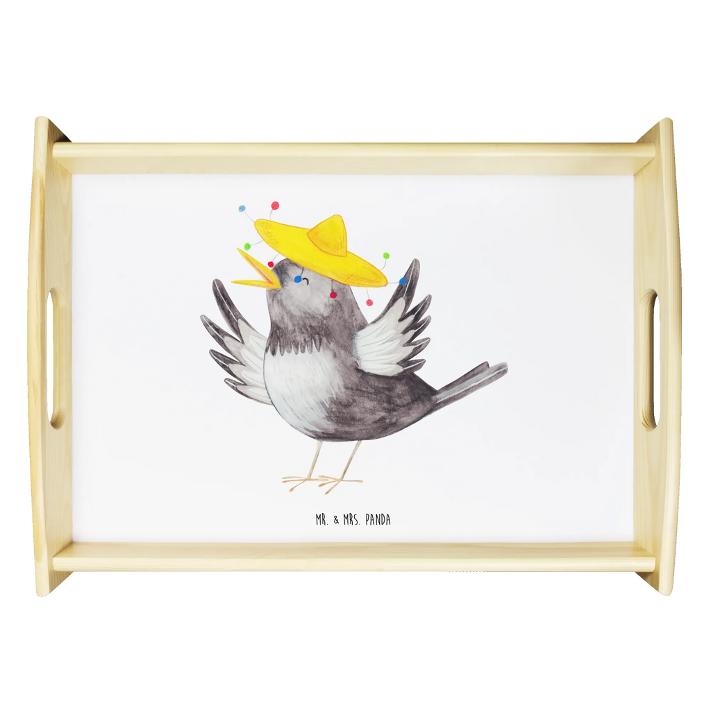 Serviertablett Rabe Sombrero Tablett, Küchentablett, ablagetablett, getränketablett, tablett für essen, echtholz tablett, couchtablett, kaffeetablett, Servier Tablett, Serviertablett, essenstablett, sofatablett, tablett für getränke, teetablett, tablett zum servieren, holz serviertablett, tablett holz, serviertablett aus holz, Frühstückstablett, tablett für bett, betttablett, tragetablett, Holztablett, tablett aus holz, bett tablett, serviertablett holz, Lustige Sprüche, Tiere, Tiermotive, Gute Laune, Vogel, Fröhlich sein, Glück Spruch, Froh, Motivation, Rabe, Elster, Spruch Positiv, glücklich sein, Vögel