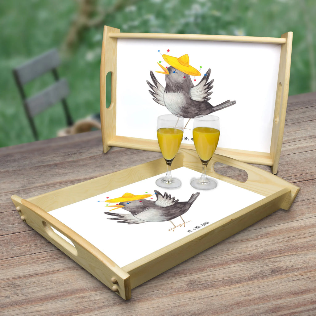 Serviertablett Rabe Sombrero Tablett, Küchentablett, ablagetablett, getränketablett, tablett für essen, echtholz tablett, couchtablett, kaffeetablett, Servier Tablett, Serviertablett, essenstablett, sofatablett, tablett für getränke, teetablett, tablett zum servieren, holz serviertablett, tablett holz, serviertablett aus holz, Frühstückstablett, tablett für bett, betttablett, tragetablett, Holztablett, tablett aus holz, bett tablett, serviertablett holz, Lustige Sprüche, Tiere, Tiermotive, Gute Laune, Vogel, Fröhlich sein, Glück Spruch, Froh, Motivation, Rabe, Elster, Spruch Positiv, glücklich sein, Vögel