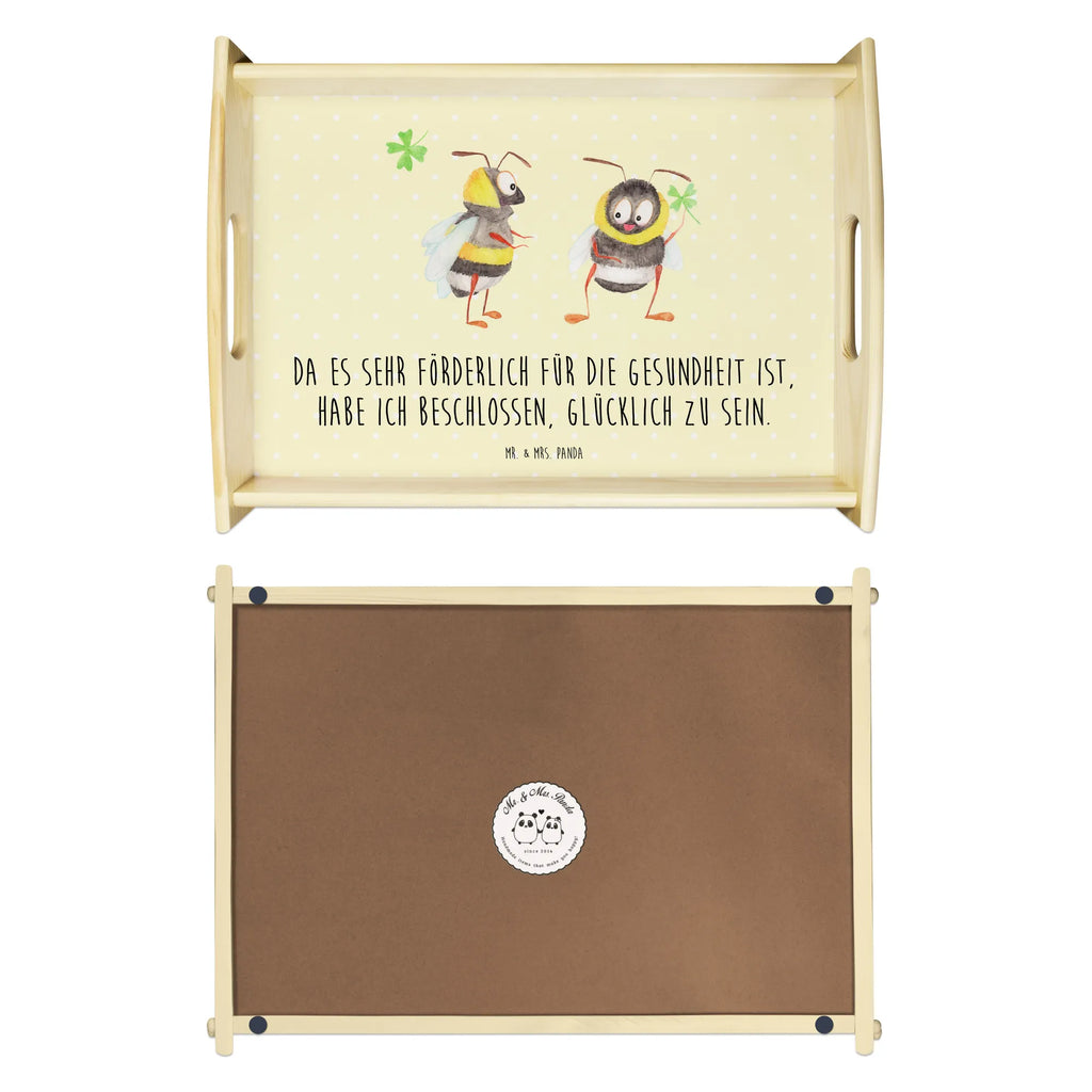 Taca serwisowa Trzmiele koniczyna Motywy zwierzęce, dobra energia, zabawne powiedzonka, zwierzęta