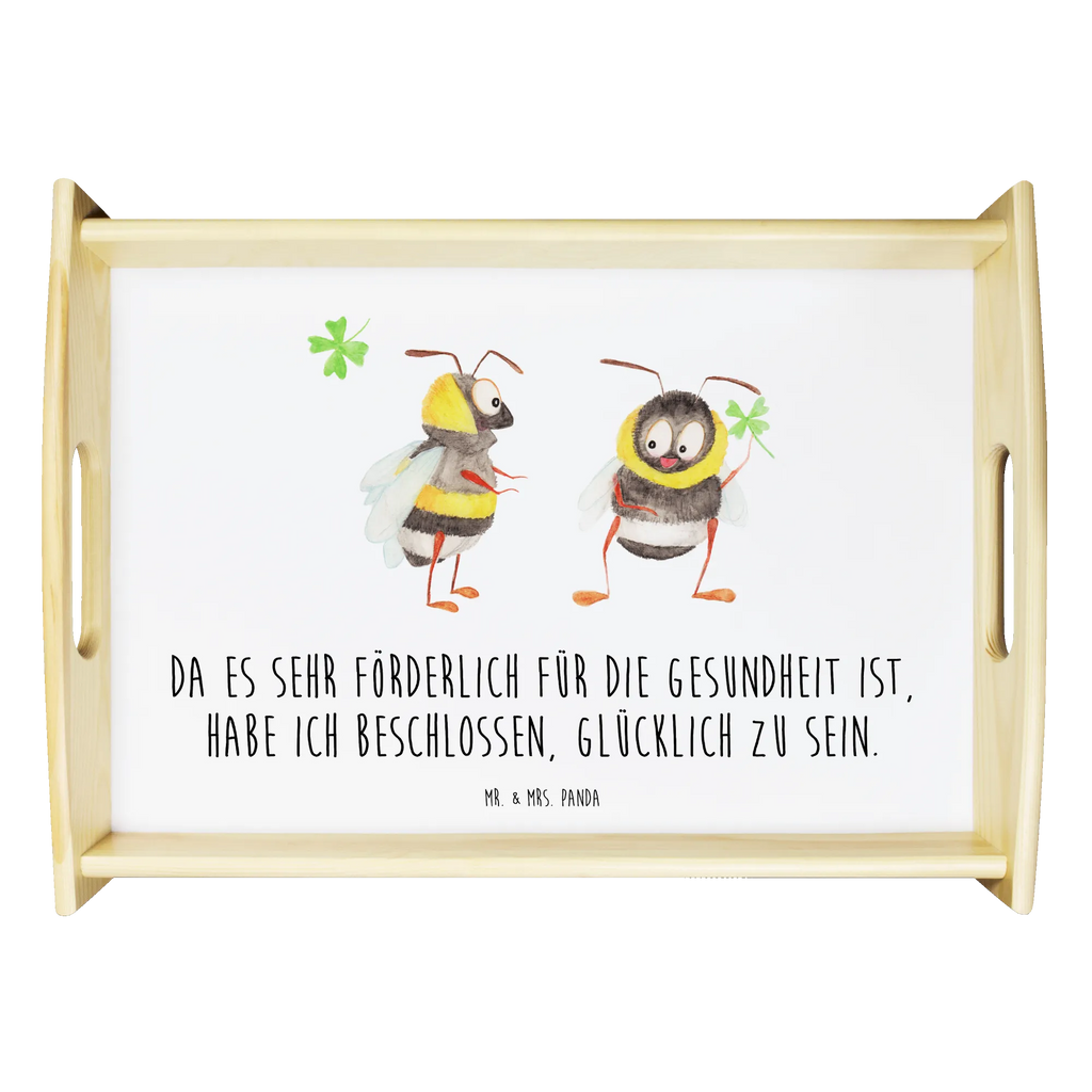 Taca serwisowa Trzmiele koniczyna Motywy zwierzęce, dobra energia, zabawne powiedzonka, zwierzęta