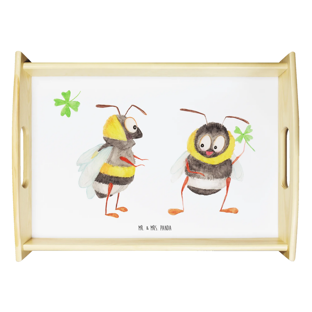 Taca serwisowa Trzmiele koniczyna Motywy zwierzęce, dobra energia, zabawne powiedzonka, zwierzęta