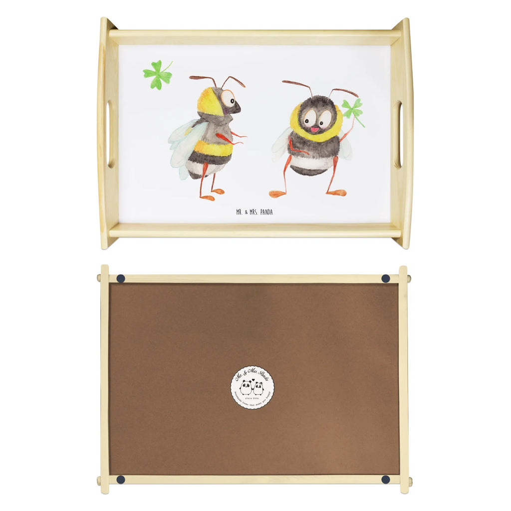 Taca serwisowa Trzmiele koniczyna Motywy zwierzęce, dobra energia, zabawne powiedzonka, zwierzęta