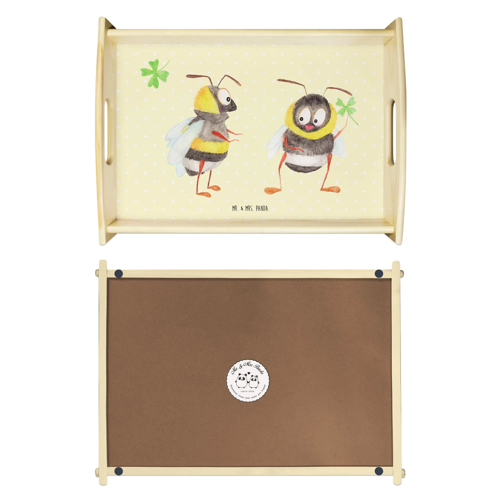 Taca serwisowa Trzmiele koniczyna Motywy zwierzęce, dobra energia, zabawne powiedzonka, zwierzęta