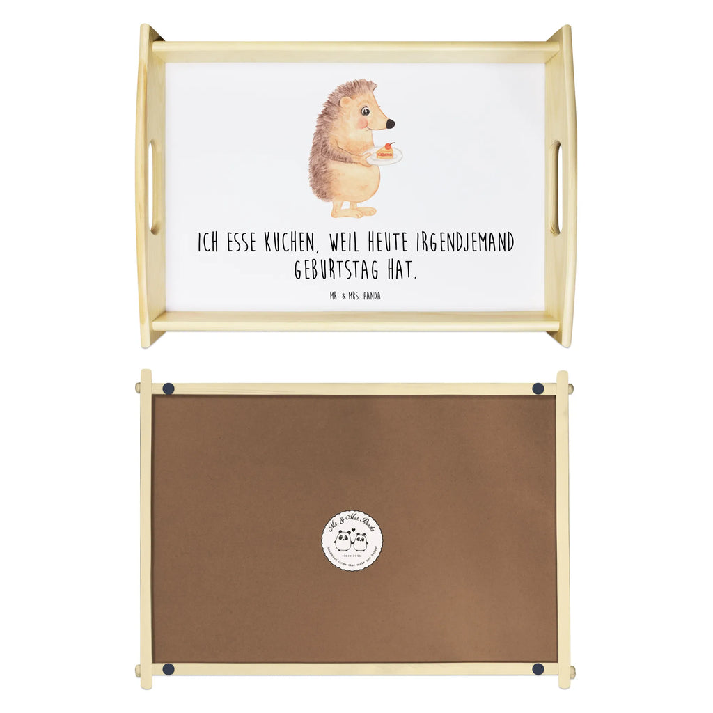 Serving tray Hedgehog piece of cake wooden tray, tray, breakfast tray, kitchen tray, serving tray, small animals, cute, funny, cute animal motives, hand drawn, small world, funny sayings, good mood, happy, gifts, gift ideas, special gifts, animal lover, card, cake, hedgehog, invitation party, bake cake, baking gift, birthday cake, food saying