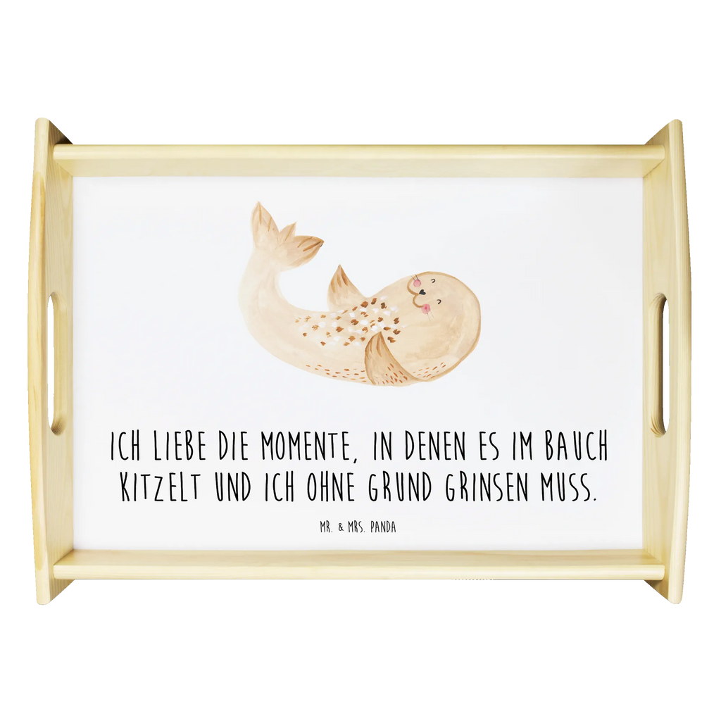 Serviertablett Robbe Liegen kaffeetablett, betttablett, tablett für bett, Holztablett, sofatablett, Serviertablett, essenstablett, couchtablett, tablett für getränke, getränketablett, tragetablett, tablett für essen, tablett holz, teetablett, tablett aus holz, ablagetablett, echtholz tablett, Servier Tablett, Küchentablett, holz serviertablett, bett tablett, serviertablett aus holz, serviertablett holz, Tablett, Frühstückstablett, tablett zum servieren, Lustige Sprüche, Tiere, Tiermotive, Gute Laune, Lachen, Freude, Ostsee, Robben, Seehund, Strand, Nordsee, Meerestier, Robbe