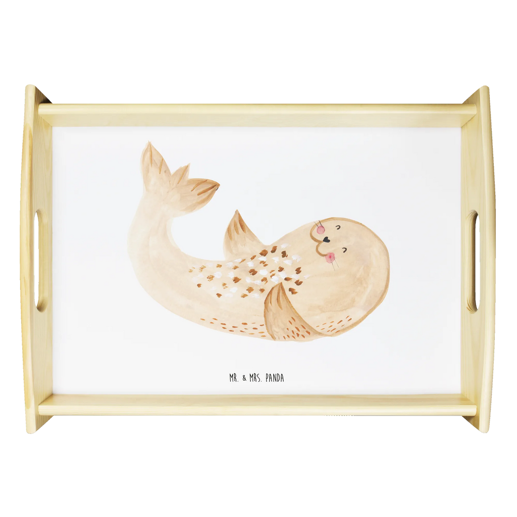 Serviertablett Robbe Liegen kaffeetablett, betttablett, tablett für bett, Holztablett, sofatablett, Serviertablett, essenstablett, couchtablett, tablett für getränke, getränketablett, tragetablett, tablett für essen, tablett holz, teetablett, tablett aus holz, ablagetablett, echtholz tablett, Servier Tablett, Küchentablett, holz serviertablett, bett tablett, serviertablett aus holz, serviertablett holz, Tablett, Frühstückstablett, tablett zum servieren, Lustige Sprüche, Tiere, Tiermotive, Gute Laune, Lachen, Freude, Ostsee, Robben, Seehund, Strand, Nordsee, Meerestier, Robbe