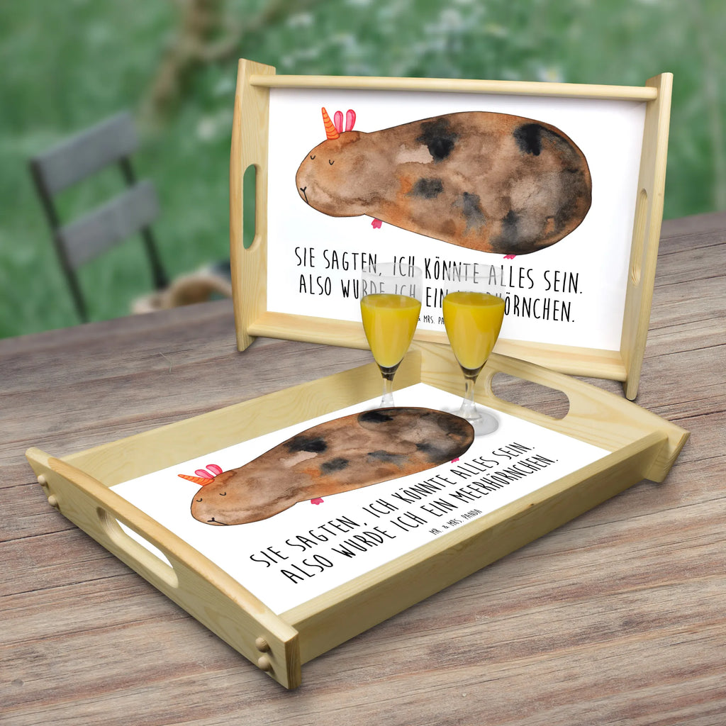Serviertablett Meerhörnchen Serviertablett, Küchentablett, Tablett, Holztablett, Frühstückstablett, Dekotablett, Einhorn, Einhörner, Einhorn Deko, Unicorn, Meerschwein, Meerhörnchen, Meerschweinchen, Meericorn