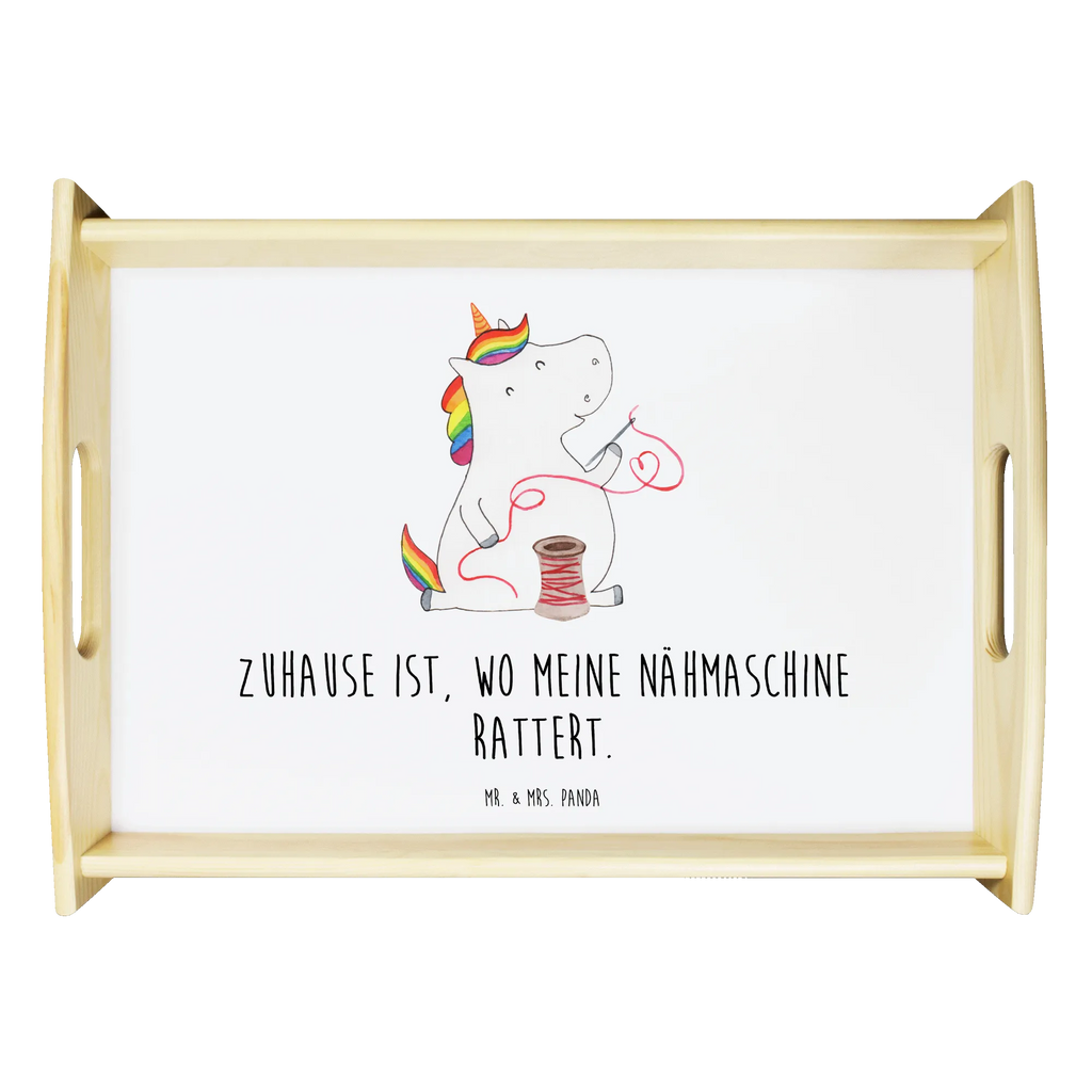 Serviertablett Einhorn Näherin Serviertablett, Holztablett, Küchentablett, Tablett, Frühstückstablett, Dekotablett, Einhorn, Einhörner, Einhorn Deko, Unicorn, Mädchen, Nähzimmer, Häkeln, Freundin, nähen, Näherin, basteln, Stricken