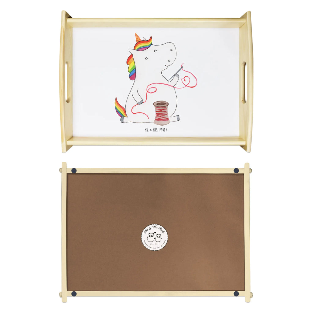 Serviertablett Einhorn Näherin Serviertablett, Holztablett, Küchentablett, Tablett, Frühstückstablett, Dekotablett, Einhorn, Einhörner, Einhorn Deko, Unicorn, Mädchen, Nähzimmer, Häkeln, Freundin, nähen, Näherin, basteln, Stricken