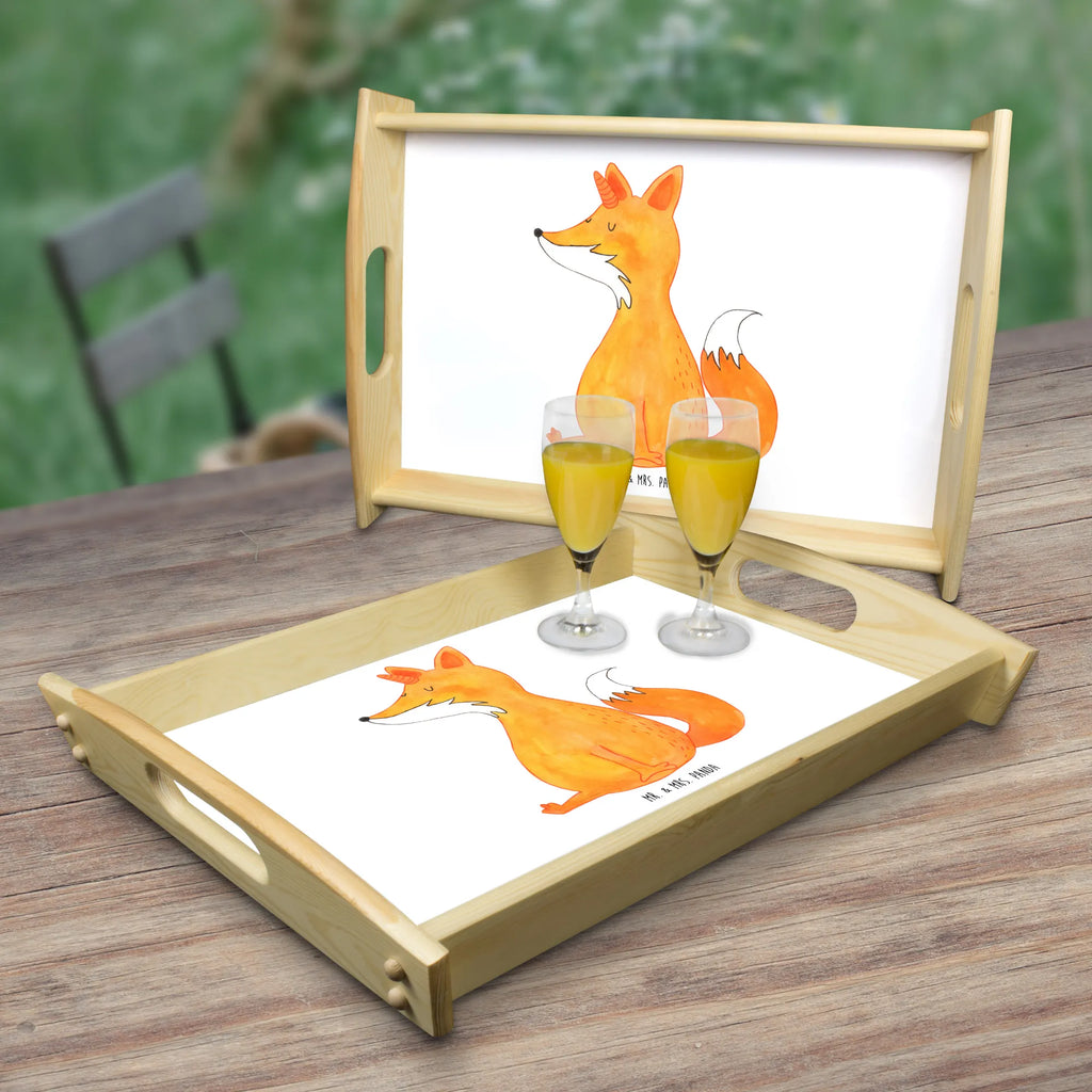 Serving tray unicorn Wish breakfast tray, serving tray, wooden tray, kitchen tray, tray, unicorn, unicorns, fox, foxycorn, foxes, fox horns