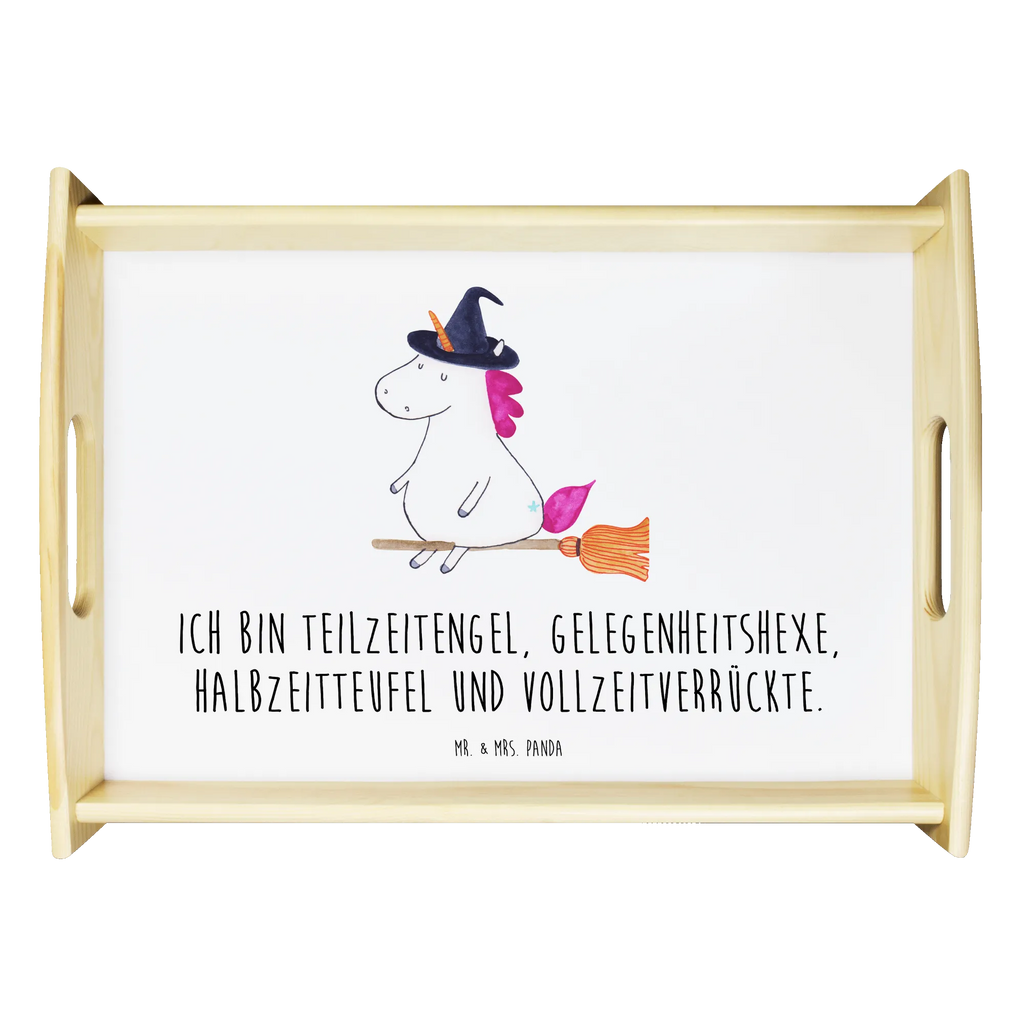 Serving tray unicorn Witch breakfast tray, kitchen tray, wooden tray, serving tray, tray, unicorn, unicorns, mad, wife gift, bitch, witch, girlfriend present, bad girl, angel, Unicorn, devil