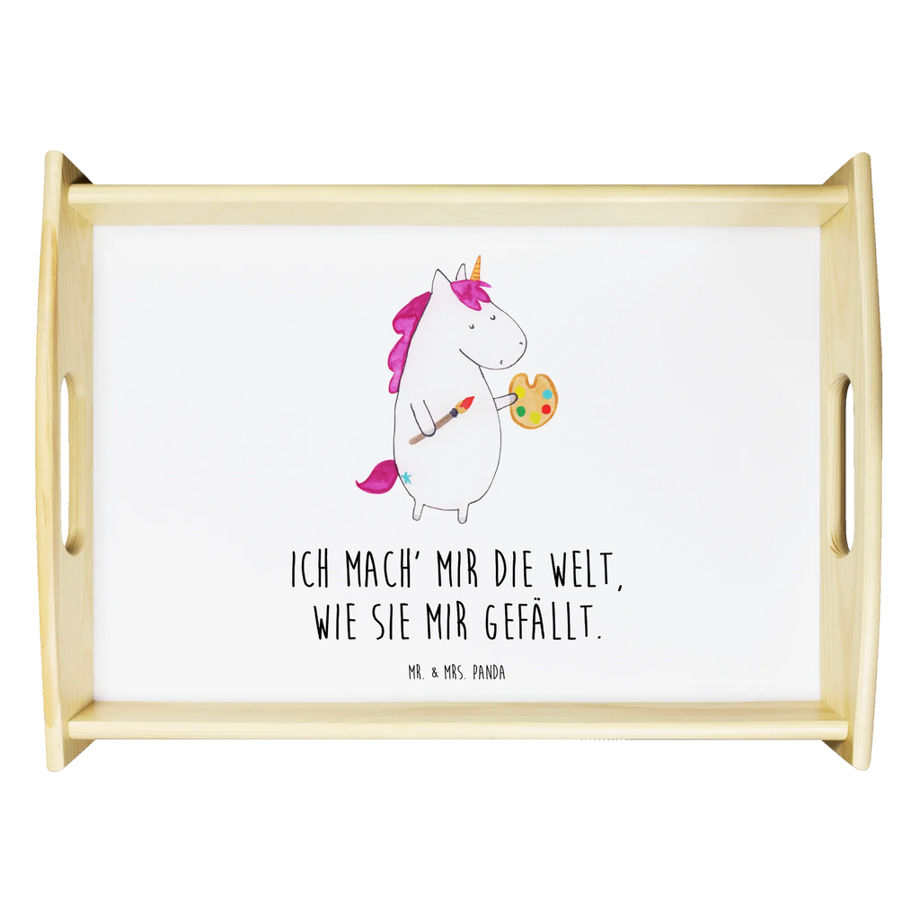 Serving tray unicorn Artist tablett zum servieren, tragetablett, tablett aus holz, Holztablett, Küchentablett, bett tablett, teetablett, tablett holz, Frühstückstablett, couchtablett, kaffeetablett, serviertablett aus holz, sofatablett, betttablett, essenstablett, holz serviertablett, tablett für getränke, getränketablett, tablett für essen, Servier Tablett, ablagetablett, tablett für bett, serviertablett holz, Tablett, Serviertablett, echtholz tablett, Unicorn, Einhorn, Einhörner, Einhorn Deko, Künstler, Stift, Maler, Englisch, Pinsel, Artist, Zeichnen, Malen, Welt, Geschenk, Farbe