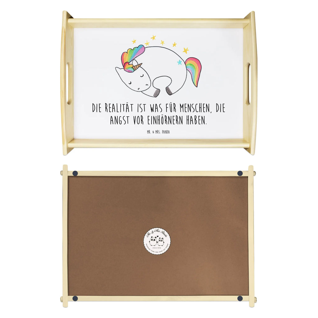 Serving tray unicorn Night Holztablett, Serviertablett, Frühstückstablett, Dekotablett, Küchentablett, Tablett, Einhorn, Einhörner, Einhorn Deko, Unicorn, Freundin, unicorn, Realität, Geschenk, Traum, Ruhe, Menschen, Träume