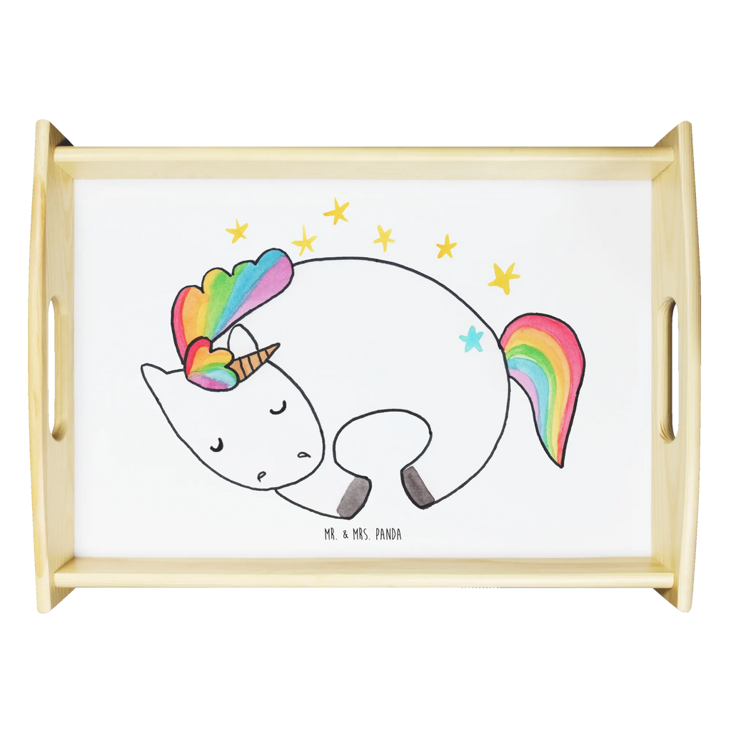Serving tray unicorn Night Holztablett, Serviertablett, Frühstückstablett, Dekotablett, Küchentablett, Tablett, Einhorn, Einhörner, Einhorn Deko, Unicorn, Freundin, unicorn, Realität, Geschenk, Traum, Ruhe, Menschen, Träume