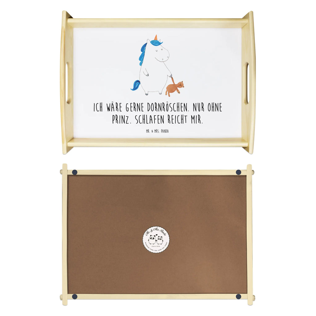 Taca serwisowa Jednorożec Miś Dekotablett, Holztablett, Serviertablett, Frühstückstablett, Tablett, Küchentablett, Einhorn, Einhörner, Einhorn Deko, Unicorn, Singleleben, Träumen, gute Nacht, schlafen, Freundin, Bett, Single