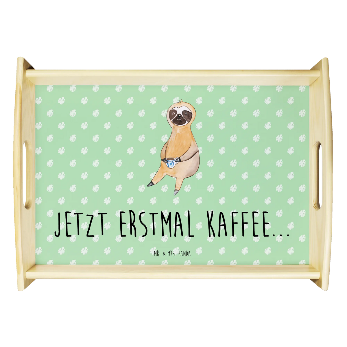 Serving tray sloth Coffee
