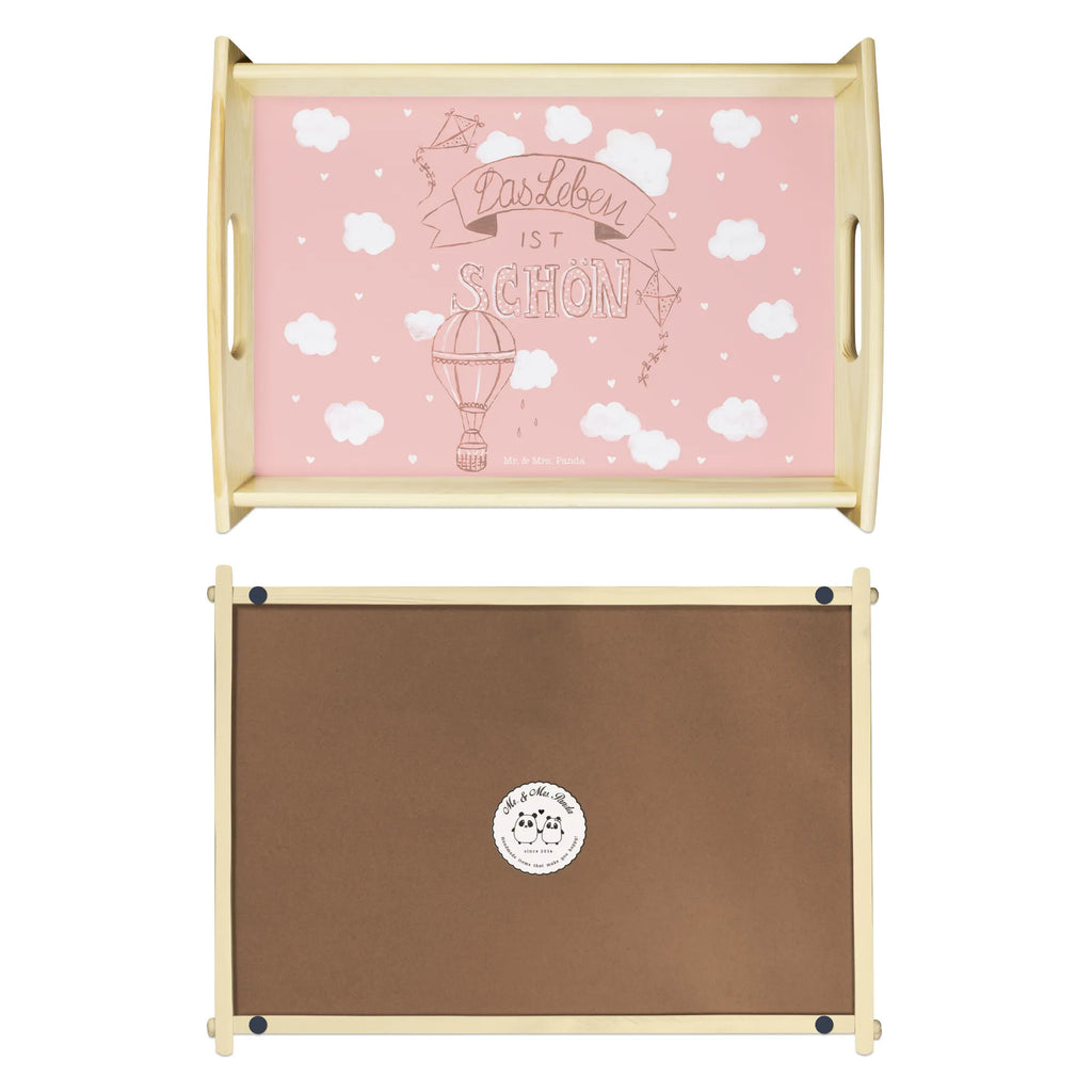 Serving tray hot air balloon Life wooden tray, kitchen tray, tray, serving tray, breakfast tray, Nature, joy of life, love, be happy, Hot-air balloon, Quote, Decoration house, Inspiration, experience, Life is beautiful, Saying life, Life