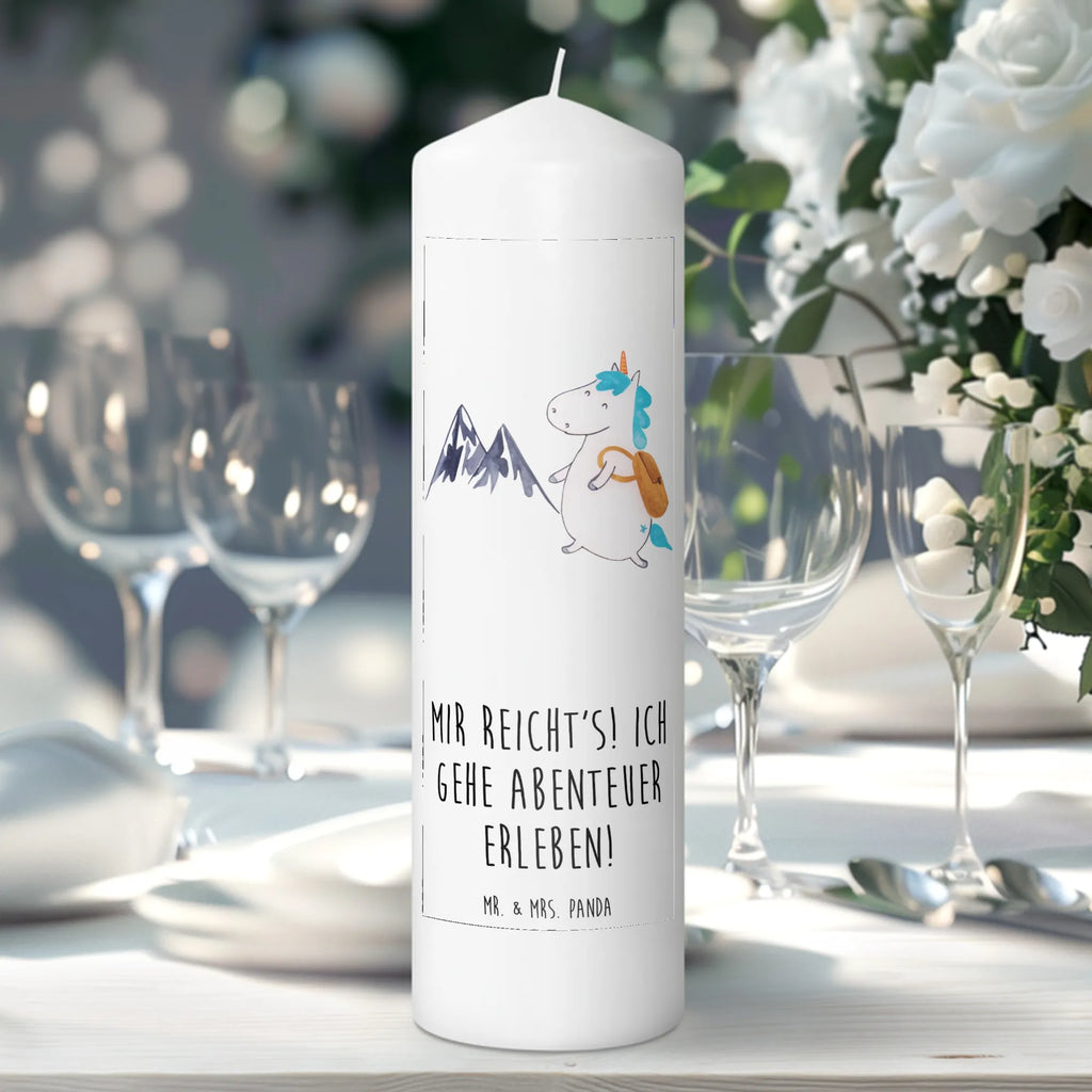 Candle unicorn climber Kerze, Taufkerze, Kommunionskerze, Geburtstagskerze, Geschenk Kerze, Taufgeschenk Kerze, Kerze mit Druck, Besondere Kerze, Geschenkidee Kerze, Kerze für Kommunion, Geburtstag Kerze, Kommunion Kerze, Einhorn, Einhörner, Einhorn Deko, Unicorn, Bergsteiger, Abenteuer, Berge, Abenteurer, Weltenbummler, Weltreise, Reisen, Urlaub, Entdecker