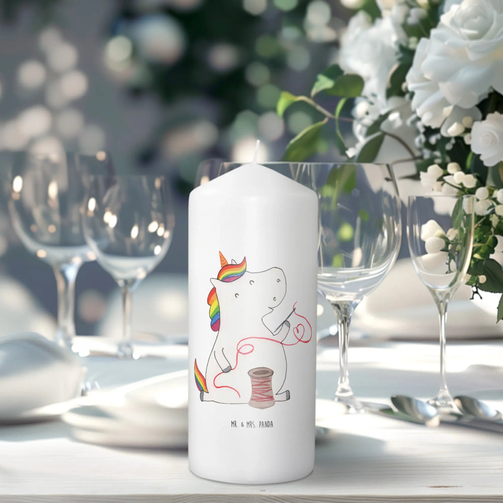 Candle unicorn seamstress Kerze, Taufkerze, Kommunionskerze, Geburtstagskerze, Geschenk Kerze, Taufgeschenk Kerze, Kerze mit Druck, Besondere Kerze, Geschenkidee Kerze, Kerze für Kommunion, Geburtstag Kerze, Kommunion Kerze, Einhorn, Einhörner, Einhorn Deko, Unicorn, Näherin, nähen, Mädchen, Freundin, Häkeln, Stricken, basteln, Nähzimmer