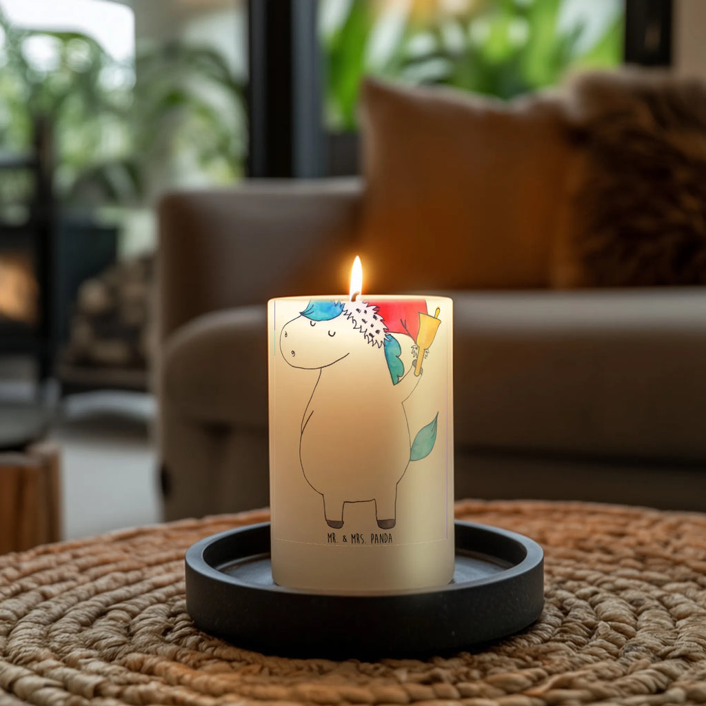 Candle unicorn Santa Claus Kerze, Taufkerze, Kommunionskerze, Geburtstagskerze, Geschenk Kerze, Taufgeschenk Kerze, Kerze mit Druck, Besondere Kerze, Geschenkidee Kerze, Kerze für Kommunion, Geburtstag Kerze, Kommunion Kerze, Einhorn, Einhörner, Einhorn Deko, Unicorn, Gin, Schokolade, Schoki, Weihnachten, Weihnachtsmann, Nikolaus, Wunschzettel, Wunschliste, Feenstaub