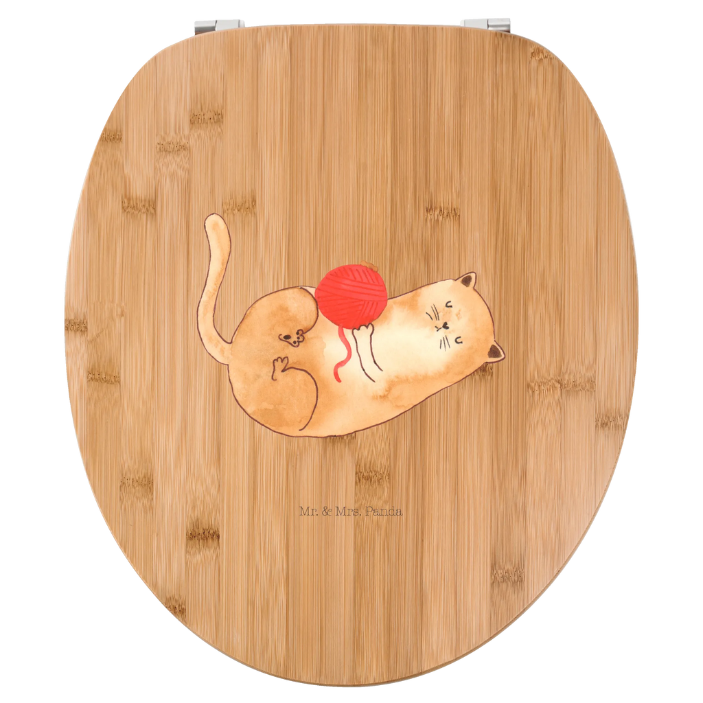 Motif toilet seat Cat Wool toilet seat, toilet, toilet cover, toilet lid, wood, cat, tomcat, kitty, meow, kitten, housecat, mama cat, love cats, cat image, cat fan, cat lover, cat fancier, cat decoration, gift for cat lover, cat owner, funny cats, cat sayings, cat motto, funny cat gifts, fan merchandise, cat stuff, animal lover, cats, playful, play, Cats, wool, ball of wool, pussy, pet