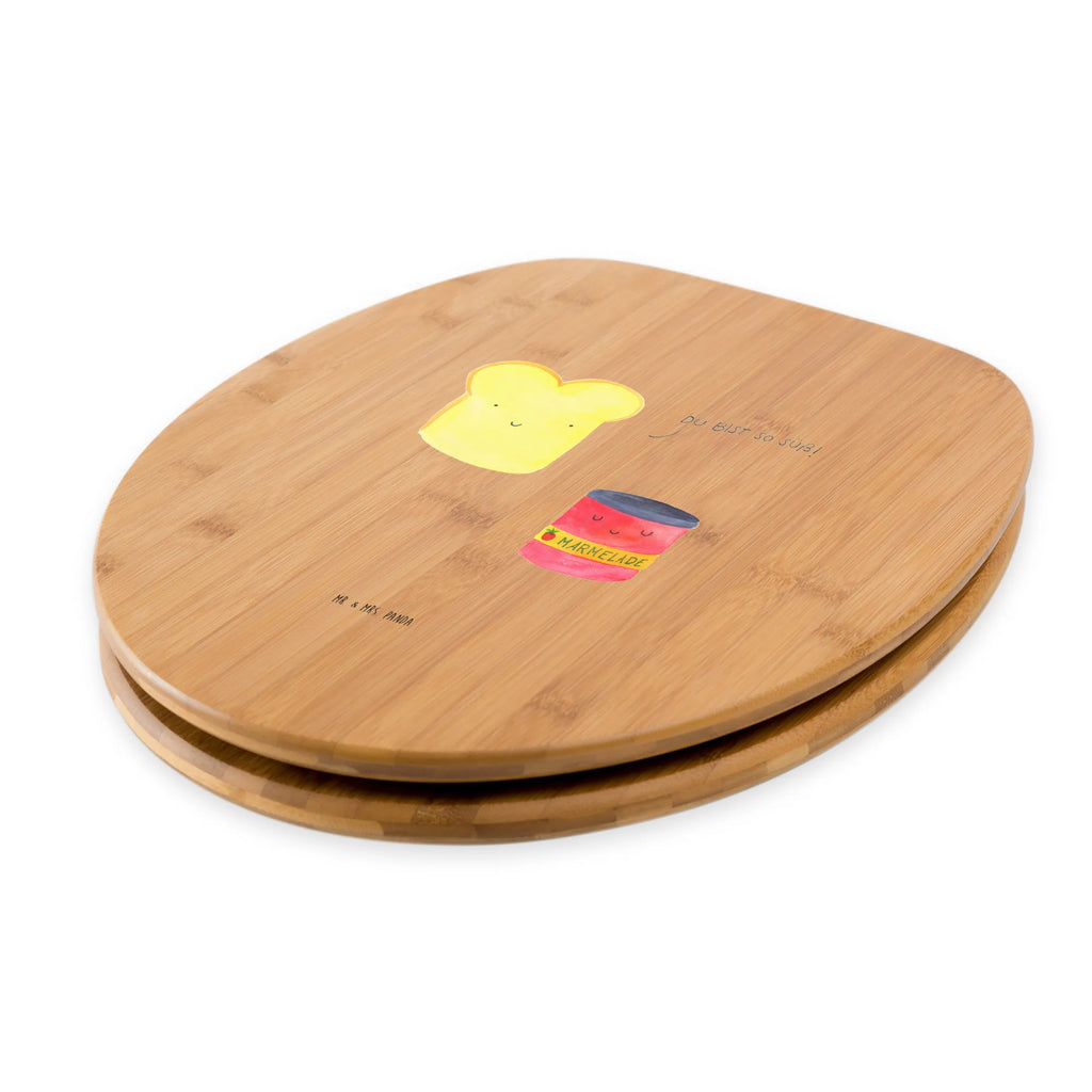 Motiv WC Sitz Toast Marmelade Klodeckel, WC-Sitz, Toilette, Klobrille, Toilettendeckel, Tiermotive, Gute Laune, lustige Sprüche, Tiere, süß, Toast, Brot, Küche Deko, Dreamteam, Frühstück Einladung, süße Postkarte, Toastbrot, Marmelade, Küche Spruch