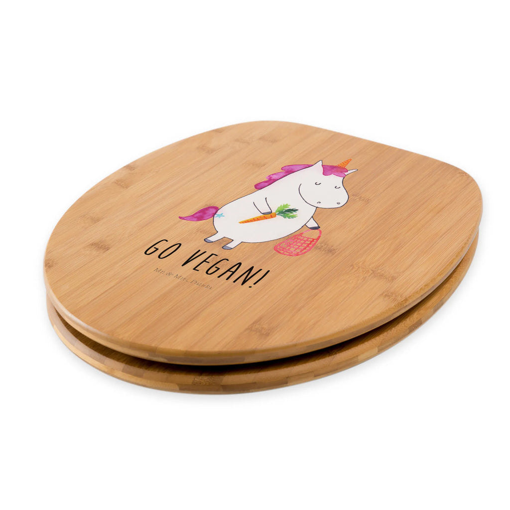 Motiv WC Sitz Einhorn Vegan Toilette, Toilettendeckel, Klodeckel, Klobrille, WC-Sitz, Einhorn, Einhörner, Einhorn Deko, Unicorn, Veganer, Gesund leben, Rohkost, Gesund essen, Vegetariar, vegan, Veganismus