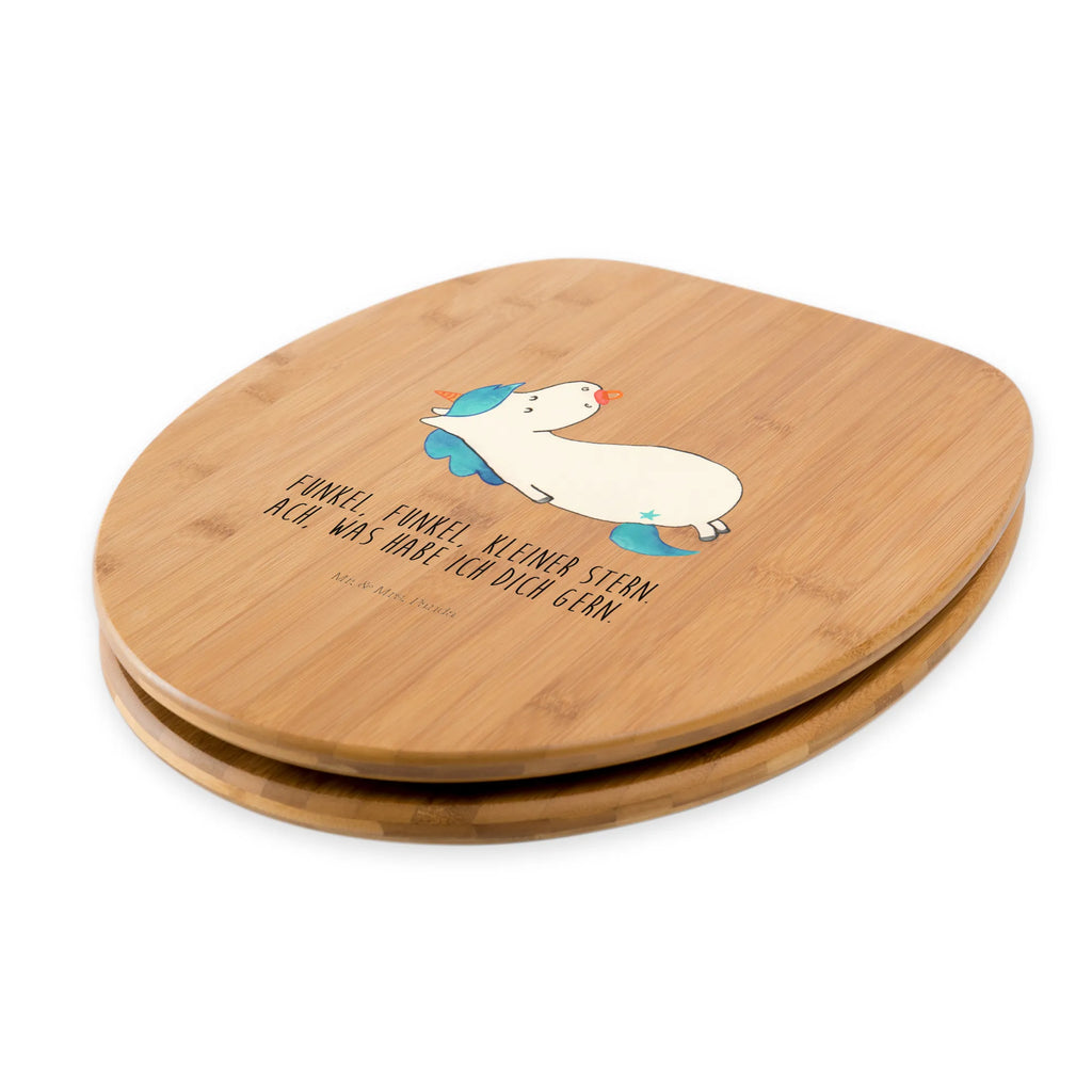 Motiv WC Sitz Einhorn Schnullie Klobrille, WC-Sitz, Toilette, Klodeckel, Toilettendeckel, Einhorn, Einhörner, Einhorn Deko, Unicorn, Mama, Baby, Geburtstag, Mutter, Geburt, Schnuller, Geschenk Geburt, Kleinkind, Säugling