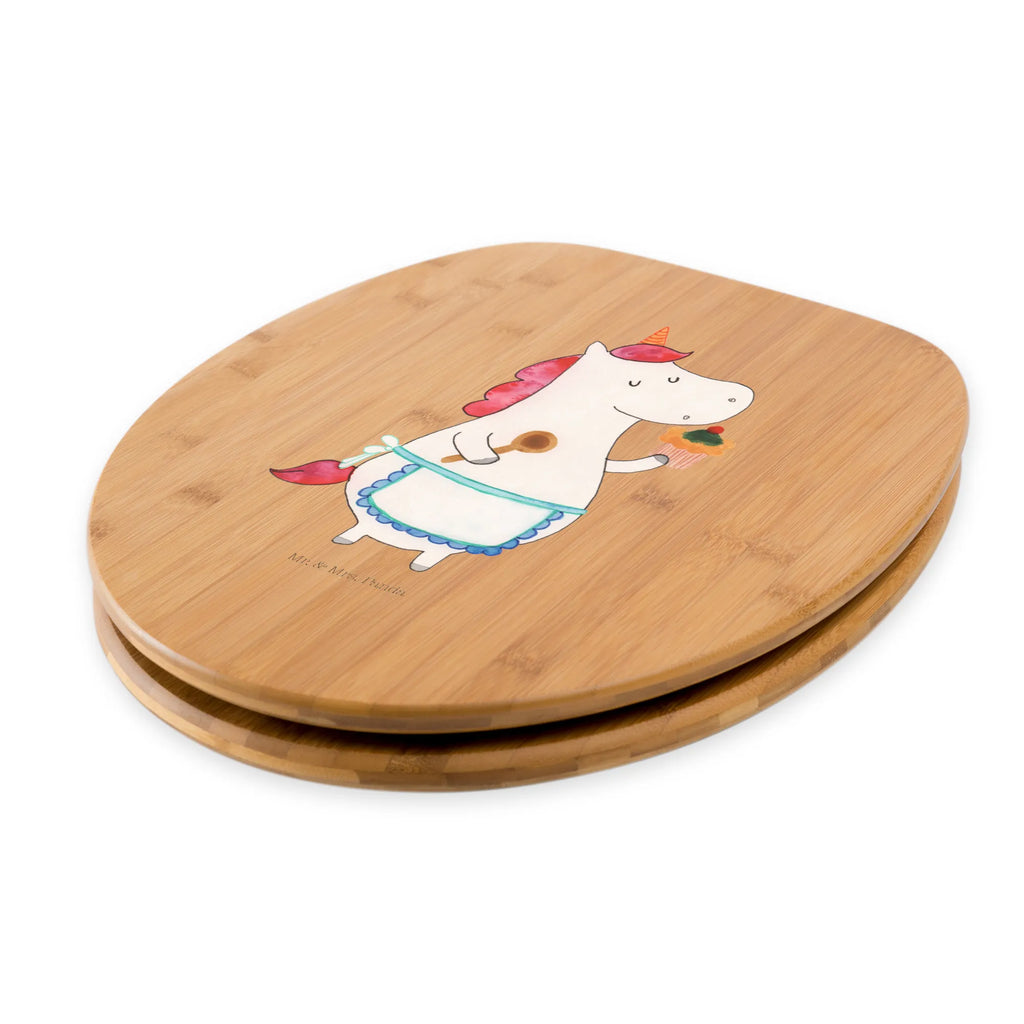 Motiv WC Sitz Einhorn Küche Toilette, Toilettendeckel, Klodeckel, WC-Sitz, Klobrille, Einhorn, Einhörner, Einhorn Deko, Unicorn, Kuchen, backen, Bäckerin, Motivation, Koch, Muffin, träumen, Hobbykoch, Träumer, Torte