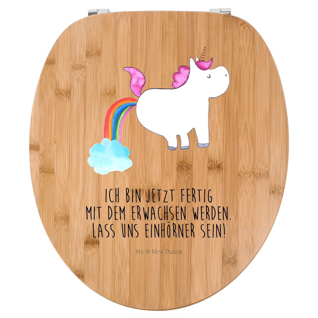 Motiv WC deska sedesowa Jednorożec puszczać bąki Toilettendeckel, WC-Sitz, Toilette, Klodeckel, Klobrille, Einhorn, Einhörner, Einhorn Deko, Unicorn, Regenbogen, Erwachsenwerden, Glitzer, lustig, Spaß, Einhornpower, Freundin, Pups