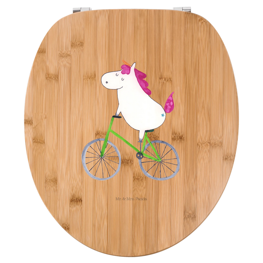Motiv WC Sitz Einhorn Radfahrer Klodeckel, Klobrille, Toilette, Toilettendeckel, WC-Sitz, Einhorn, Einhörner, Einhorn Deko, Unicorn, Liebeskummer, Radfahrer, Radfahren, Kummer, Konfetti, Rad, Luxusproblem, Bike, Feenstaub