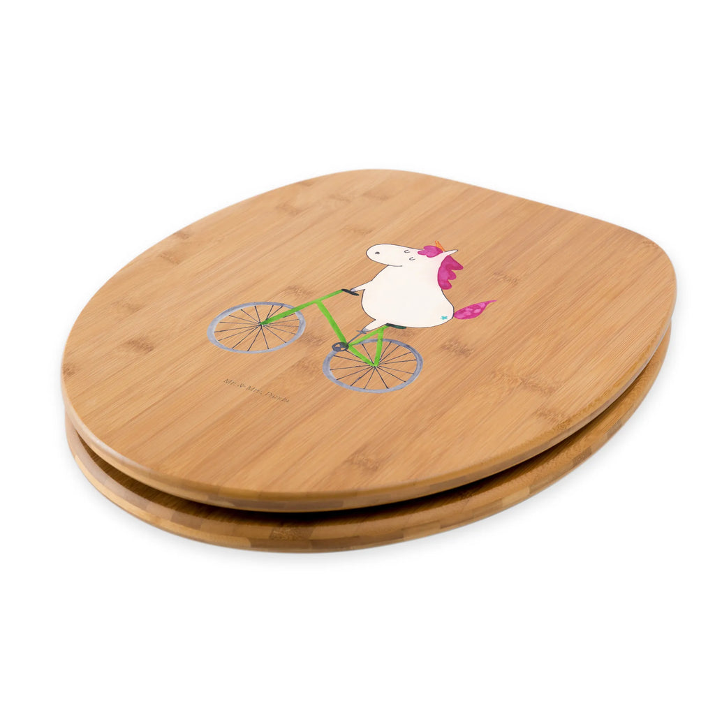 Motiv WC Sitz Einhorn Radfahrer Klodeckel, Klobrille, Toilette, Toilettendeckel, WC-Sitz, Einhorn, Einhörner, Einhorn Deko, Unicorn, Liebeskummer, Radfahrer, Radfahren, Kummer, Konfetti, Rad, Luxusproblem, Bike, Feenstaub