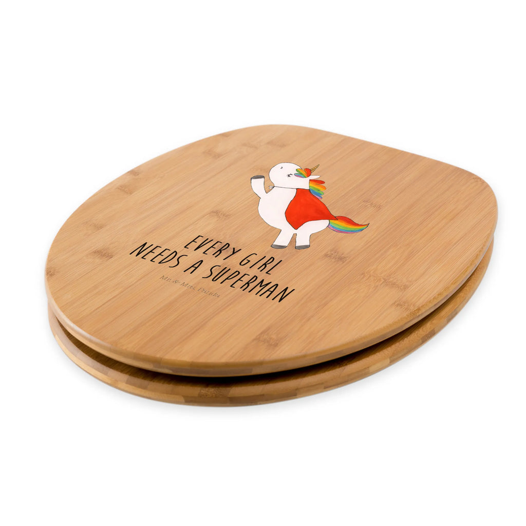 Motiv WC Sitz Einhorn Super WC-Sitz, Toilettendeckel, Klobrille, Klodeckel, Toilette, Einhorn, Einhörner, Einhorn Deko, Unicorn, Freundin, Superheld, Geschenk, Held, Girl, Traummann, Mädchen