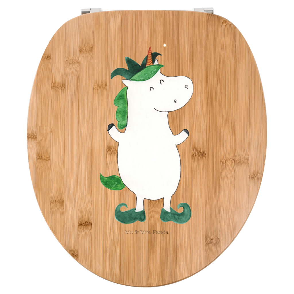 Motiv WC Sitz Einhorn Joker Toilette, Klobrille, Klodeckel, Toilettendeckel, WC-Sitz, Einhorn, Einhörner, Einhorn Deko, Unicorn, Mittelalter, Gaukler, Hofnarr, Kasper