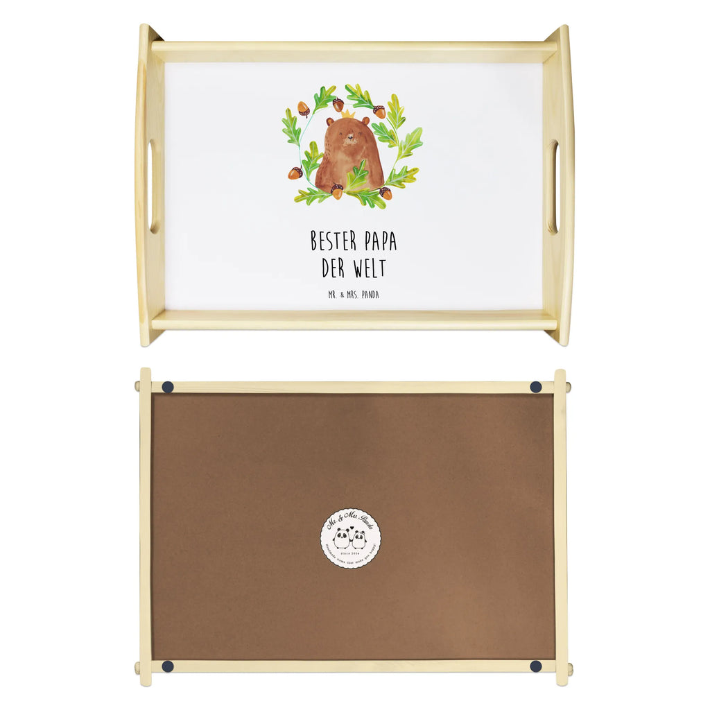 Serviertablett Bär König Dekotablett, Frühstückstablett, Holztablett, Küchentablett, Tablett, Serviertablett, Bär, Teddy, Teddybär, bester Vater, bester Papa, weltbester Papa, Vatertag, Papa, Vater, Papi, Dad, Daddy, Papa Bär