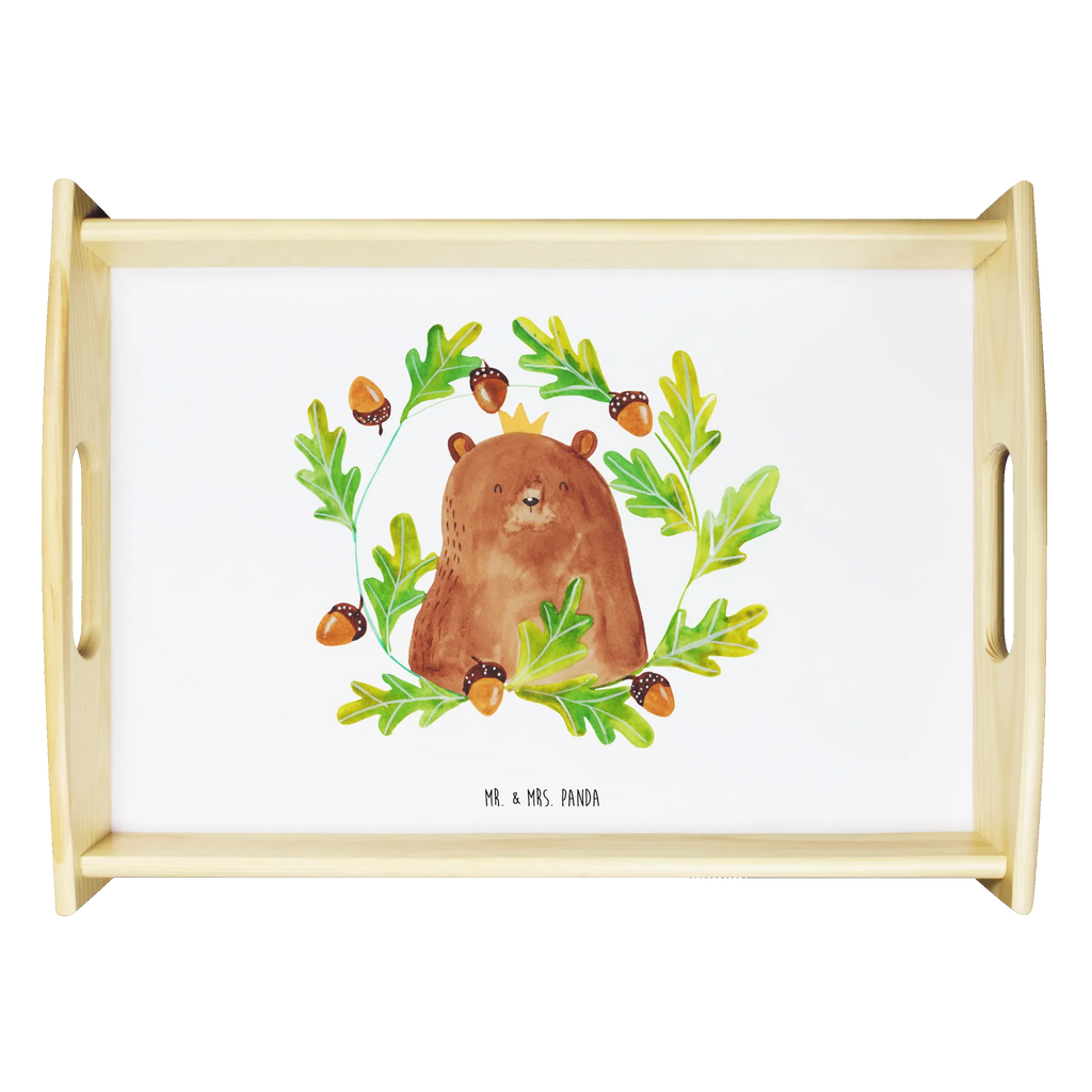 Serviertablett Bär König Dekotablett, Frühstückstablett, Holztablett, Küchentablett, Tablett, Serviertablett, Bär, Teddy, Teddybär, bester Vater, bester Papa, weltbester Papa, Vatertag, Papa, Vater, Papi, Dad, Daddy, Papa Bär