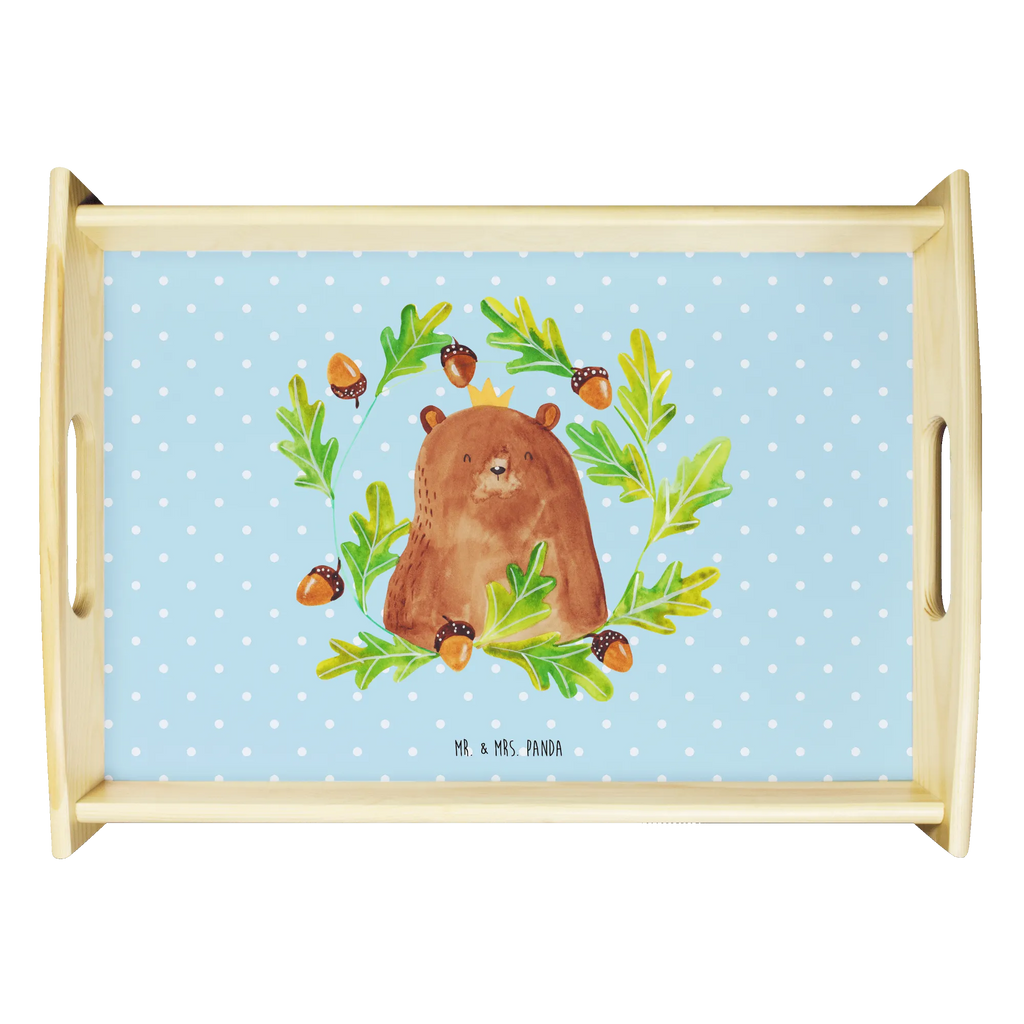 Serviertablett Bär König Dekotablett, Frühstückstablett, Holztablett, Küchentablett, Tablett, Serviertablett, Bär, Teddy, Teddybär, bester Vater, bester Papa, weltbester Papa, Vatertag, Papa, Vater, Papi, Dad, Daddy, Papa Bär