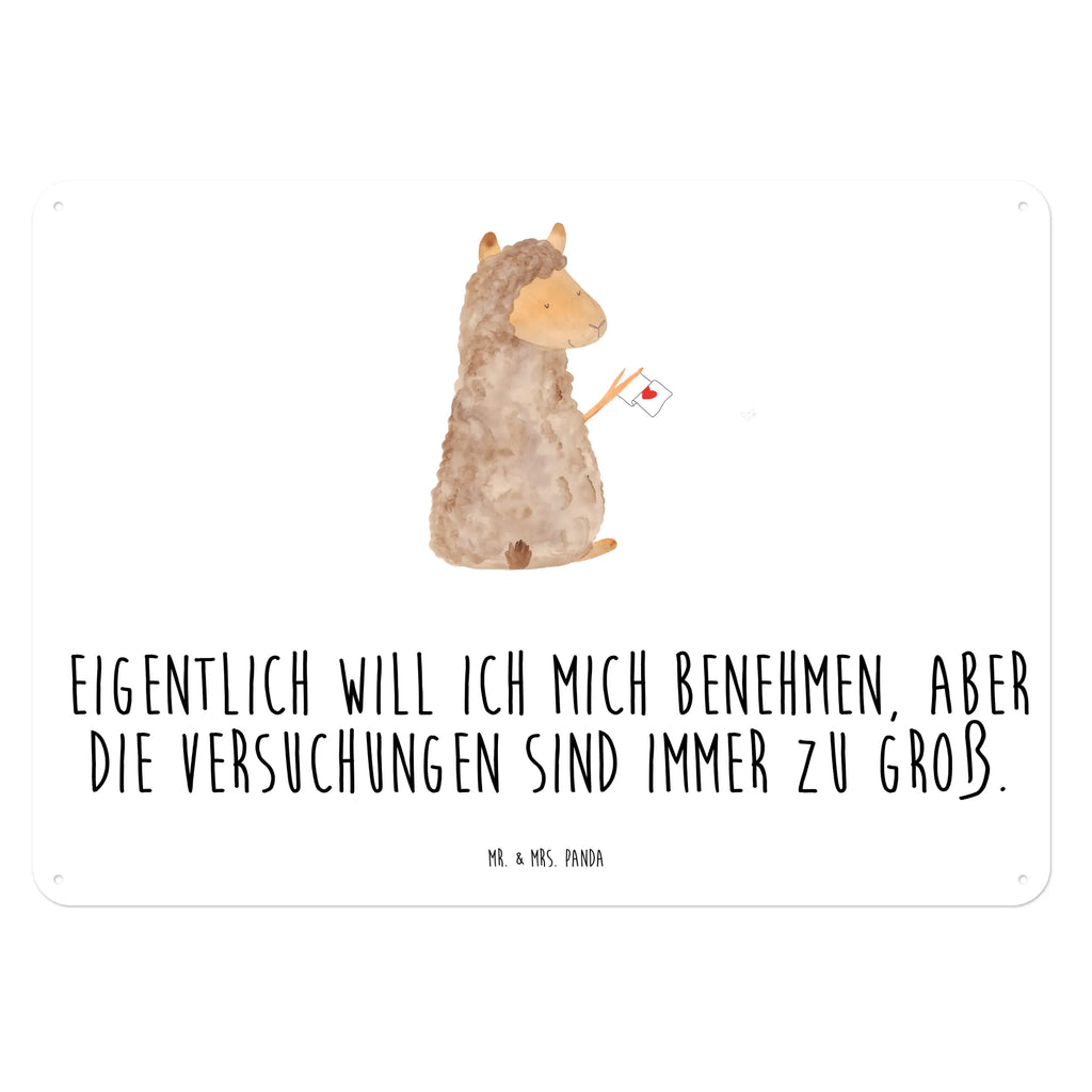 Blechschild Alpaka Fahne Blechschild Zum Aufhängen, Blechschild Küche, Wandschild Metall, Blechschild, Blechschild Büro, Blechschild Für Frauen, Blechschild Groß, Türschild Metall, Dekoschild Metall, Blechschild Für Männer, Lama, Alpaka, Lamas, Liebe, Alpakas