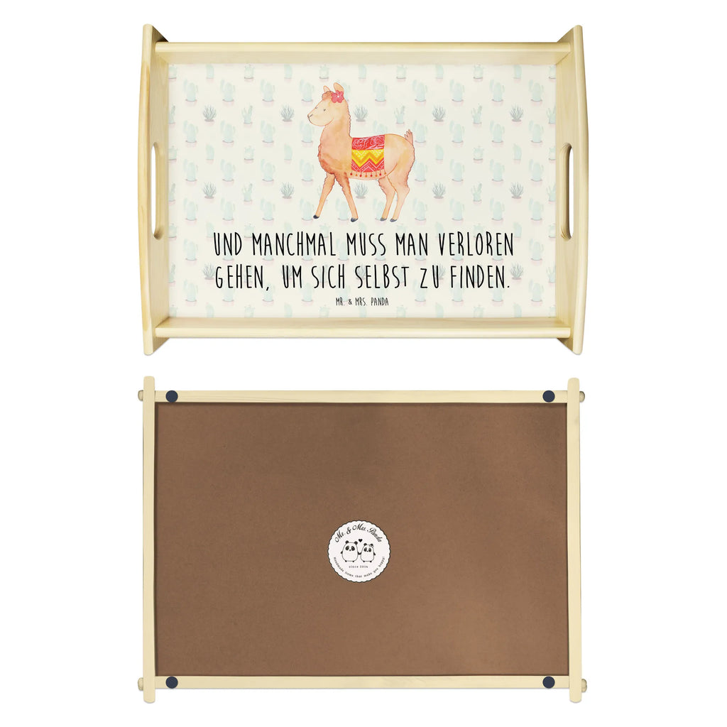 Serving tray alpaca Proud serving tray, wooden tray, breakfast tray, tray, kitchen tray, alpaca, llama, pako, camel, Peru, animal, favourite animal