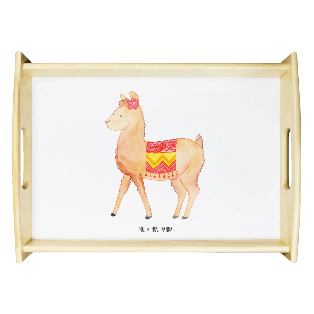 Serving tray alpaca Proud serving tray, wooden tray, breakfast tray, tray, kitchen tray, alpaca, llama, pako, camel, Peru, animal, favourite animal