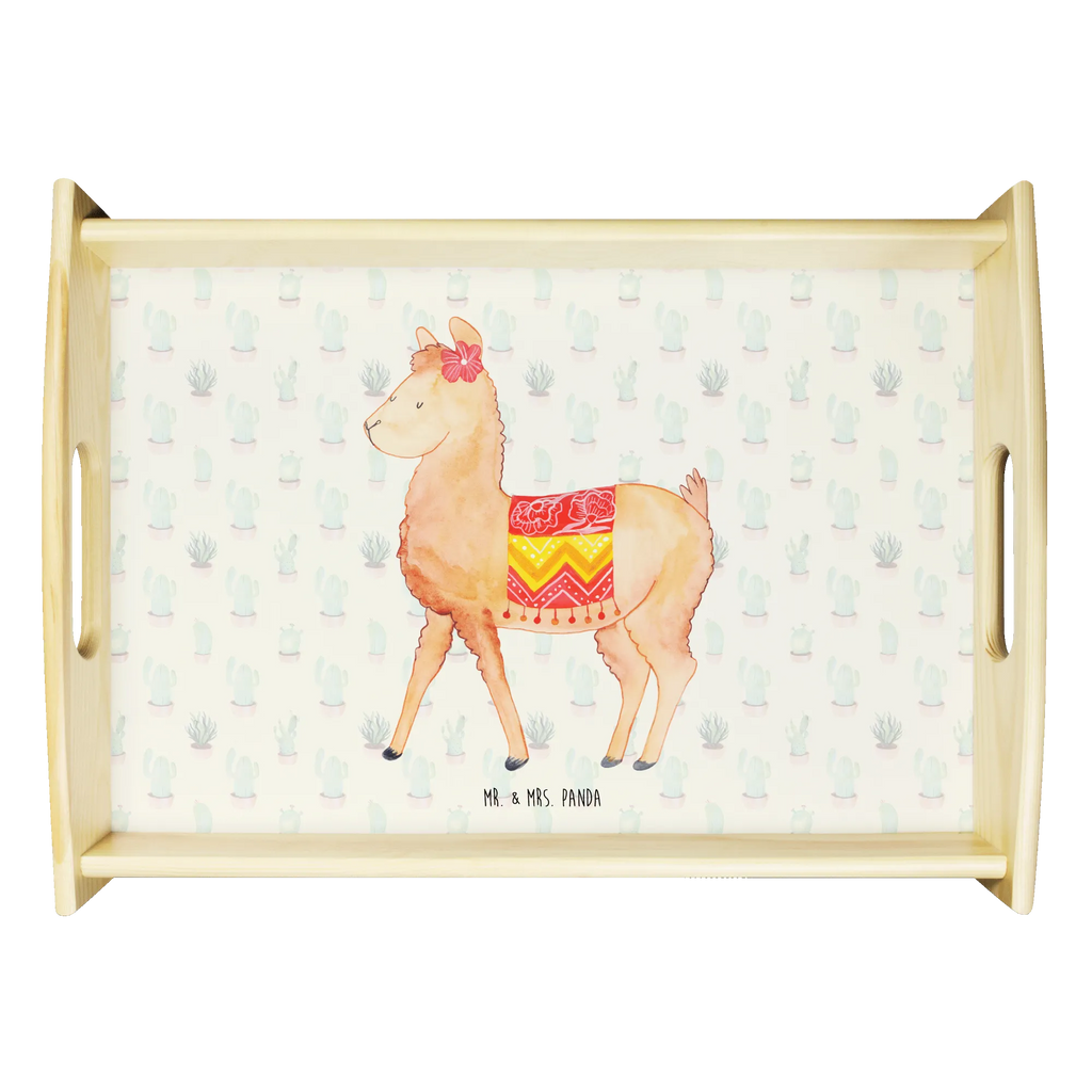 Serving tray alpaca Proud serving tray, wooden tray, breakfast tray, tray, kitchen tray, alpaca, llama, pako, camel, Peru, animal, favourite animal