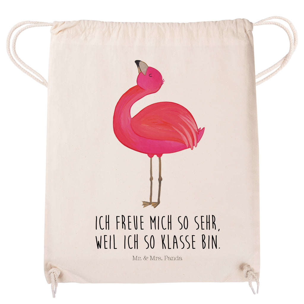 Sportbeutel Flamingo stolz Sportbeutel, Turnbeutel, Beutel, Sporttasche, Tasche, Stoffbeutel, Sportbeutel Kinder, Flamingo, stolz, Freude, Selbstliebe, Selbstakzeptanz, Freundin, beste Freundin, Tochter, Mama, Schwester