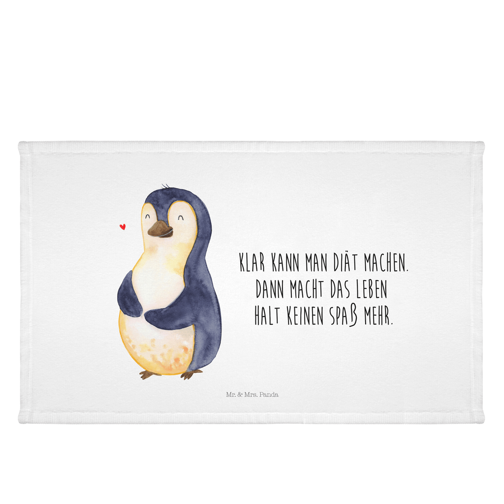 Handtuch Pinguin Diät Handtuch, Badehandtuch, Badezimmer, Handtücher, groß, Kinder, Baby, Pinguin, Pinguine, Diät, Abnehmen, Abspecken, Gewicht, Motivation, Selbstliebe, Körperliebe, Selbstrespekt