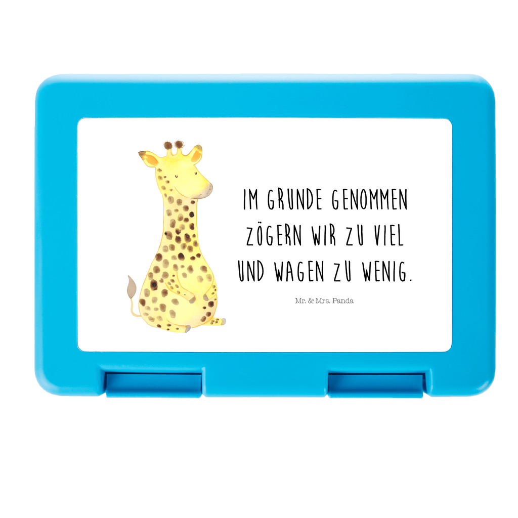 Brotdose Giraffe Zufrieden Brotbox, Snackbox, Lunch box, Butterbrotdose, Brotzeitbox, Afrika, Wildtiere, Giraffe, Zufrieden, Glück, Abenteuer
