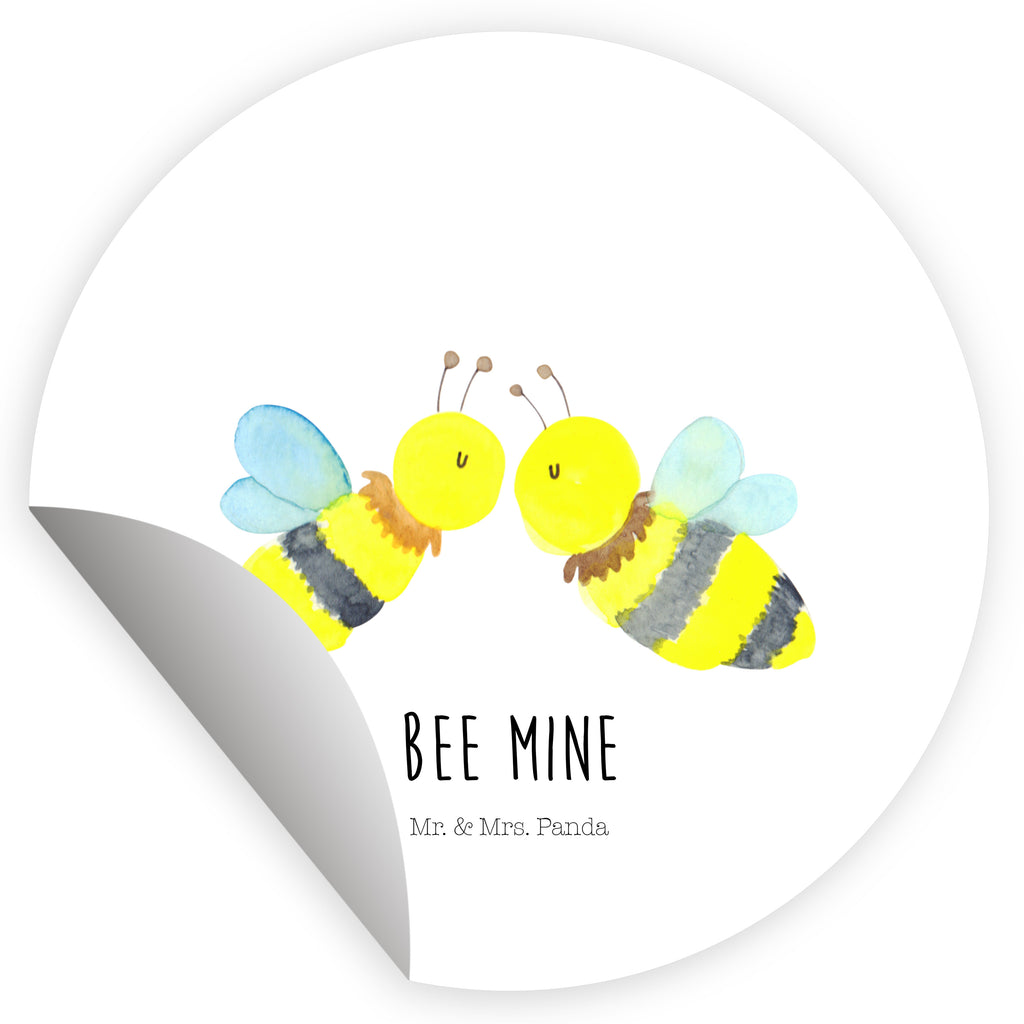 Rund Aufkleber Biene Liebe Sticker, Aufkleber, Etikett, Kinder, rund, Biene, Wespe, Hummel
