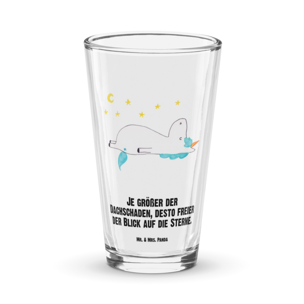 Premium Trinkglas Einhorn Sternenhimmel Trinkglas, Glas, Pint Glas, Bierglas, Cocktail Glas, Wasserglas, Einhorn, Einhörner, Einhorn Deko, Pegasus, Unicorn, Sterne, Dachschaden, Verrückt, Sternenhimmel
