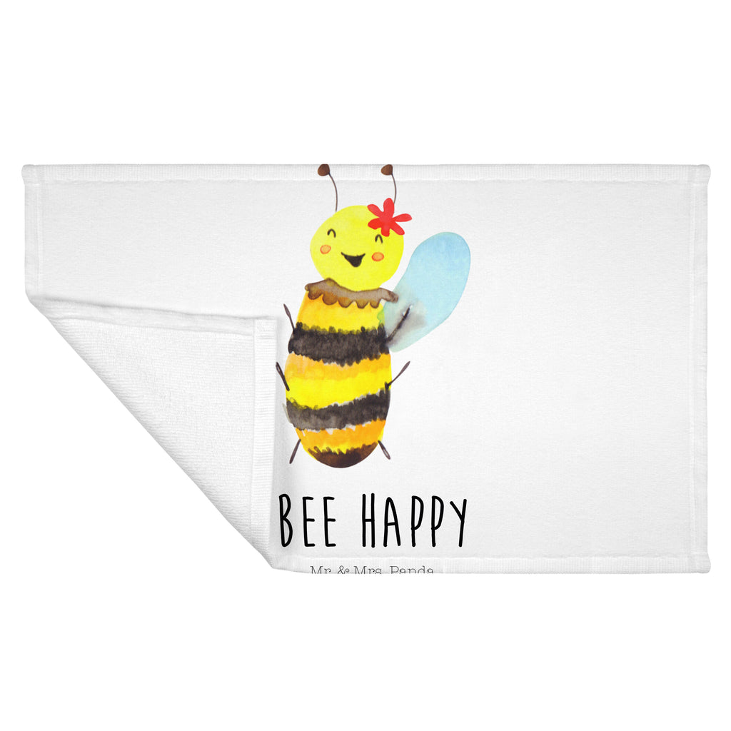 Handtuch Biene Happy Gästetuch, Reisehandtuch, Sport Handtuch, Frottier, Kinder Handtuch, Biene, Wespe, Hummel