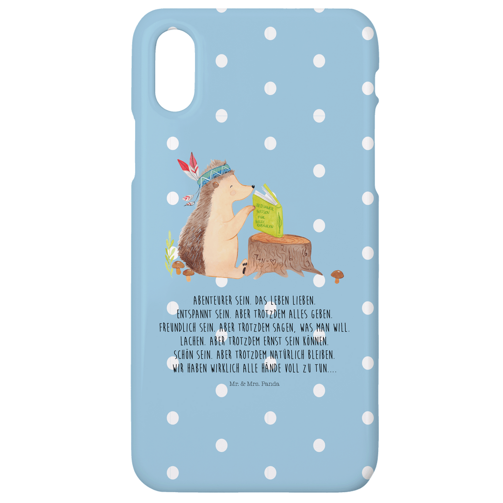 Handyhülle Igel Federschmuck Handyhülle, Handycover, Cover, Handy, Hülle, Samsung Galaxy S8 plus, Waldtiere, Tiere, Igel, Indianer, Abenteuer, Lagerfeuer, Camping