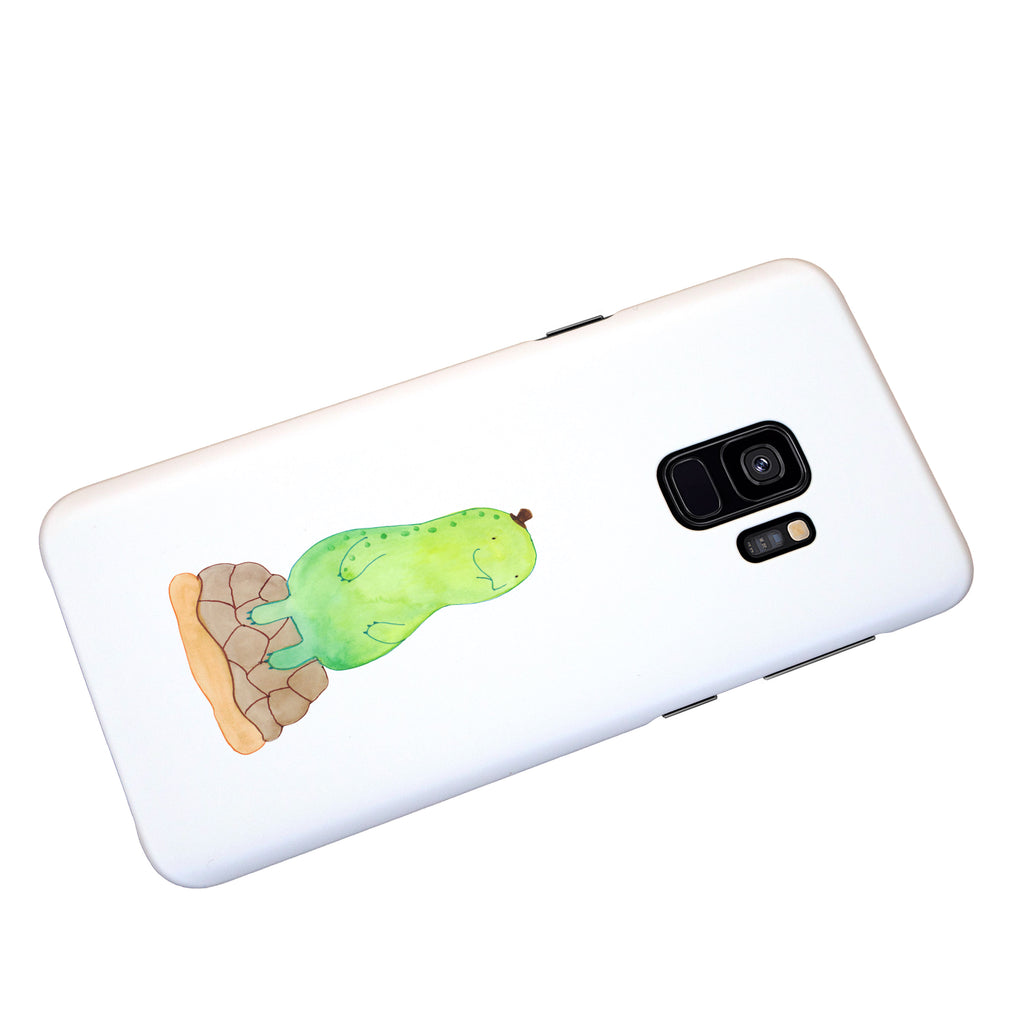 Handyhülle Schildkröte Pause Samsung Galaxy S9, Handyhülle, Smartphone Hülle, Handy Case, Handycover, Hülle, Schildkröte, Achtsamkeit, Entschleunigen, achtsam